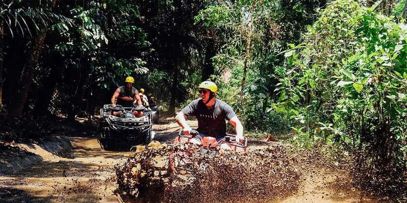 Ubud: ATV Quad Bike and Jungle Swing with Waterfall Tour - After the Quads: Shower, Changing Room, Dress-Up, and Lunch