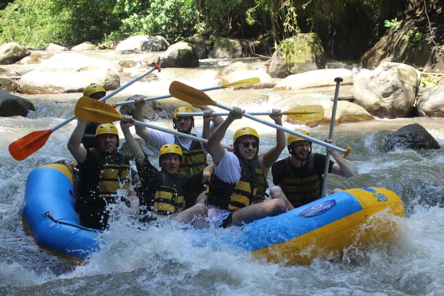 Ubud Atv Quad Bike and Water Rafting - White-Water Rafting in Ubud: Rapids, River Time, and Cool-Down Fun
