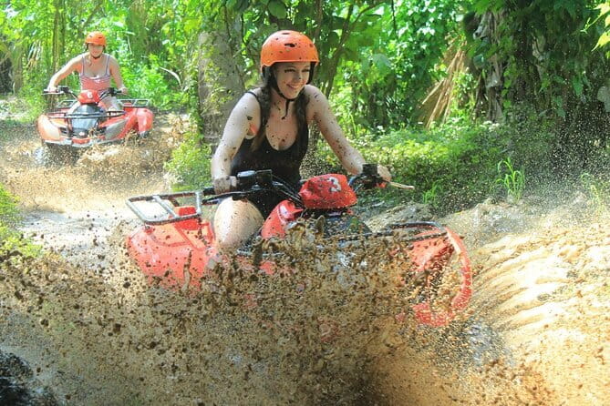 Ubud ATV Quad Bike Gorilla Cave and Cretya Infinity pool - Rice terraces during the drive: why the views land at the right time