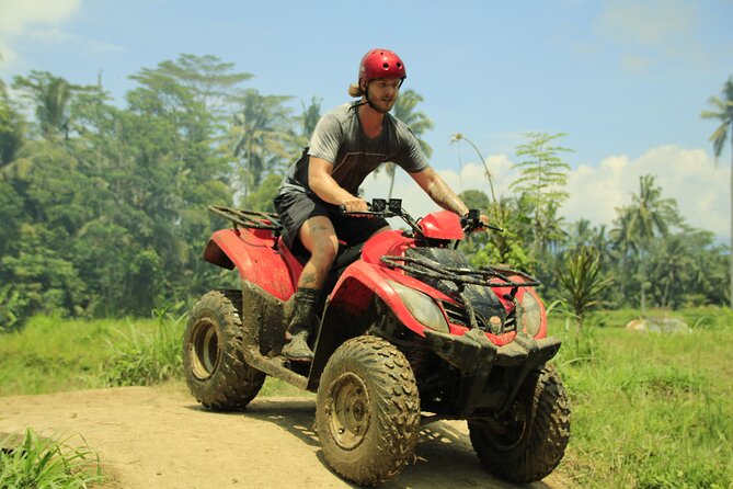 Ubud ATV Quad Bike through river, Jungle, waterfall & rice fields - The ATV Ride Through River, Jungle, Waterfall, and Rice Fields
