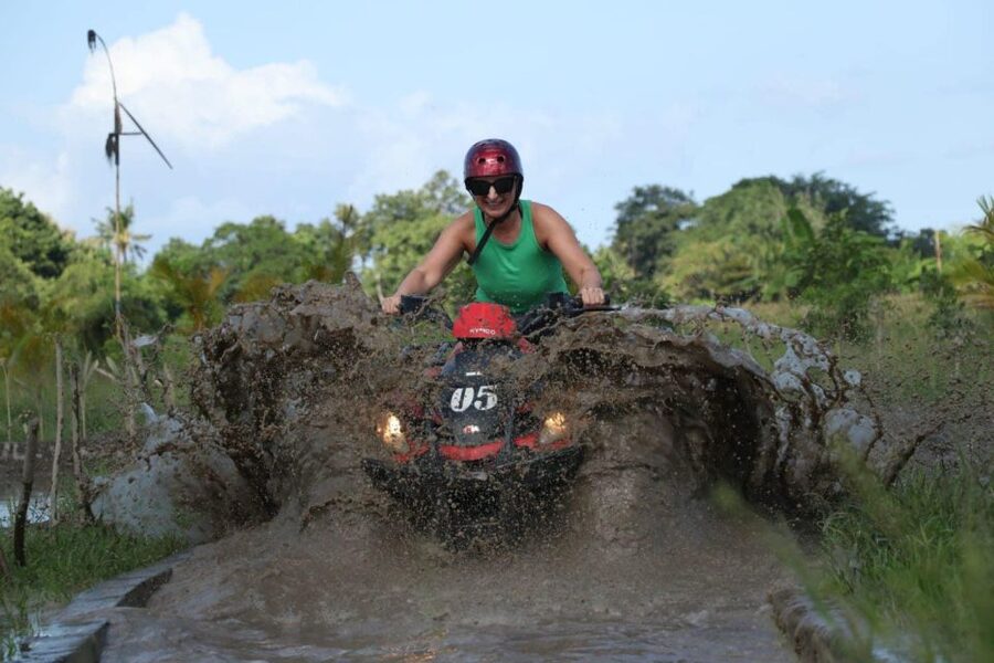 Ubud: ATV Quad Bike through river, rice fields & waterfall - Photos, Water, and How To Avoid Getting Everything Soaked
