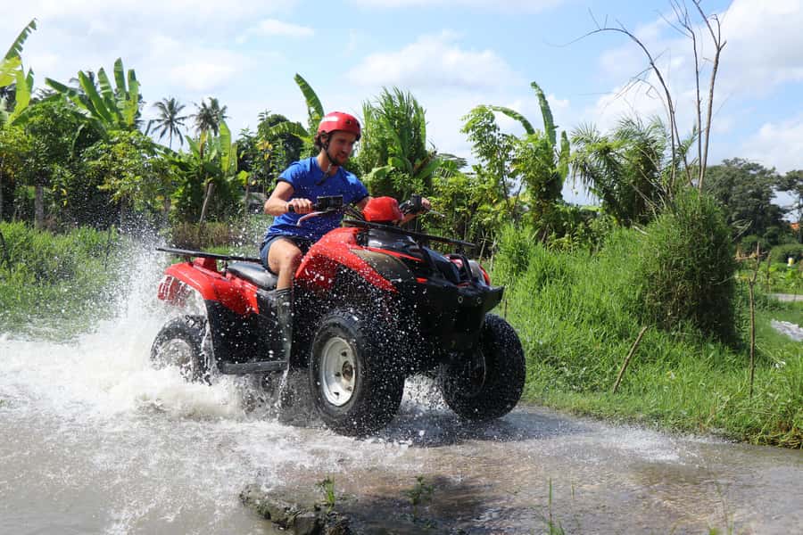 Ubud: ATV Quad Bike through river, rice fields & waterfall - The 90 Minutes You Actually Need To Plan For