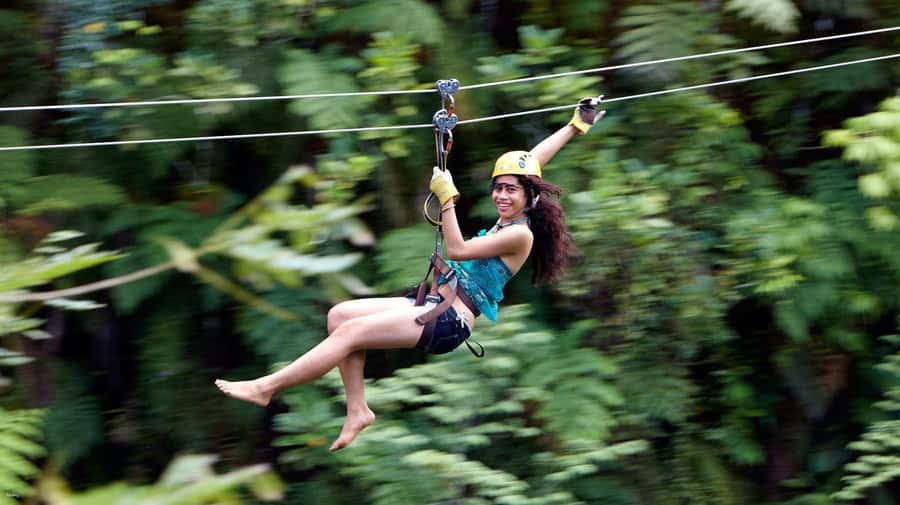 Ubud: ATV Quad Bike & Zip-Line Adventure with Meal - ATV time in Ubud: jungle trails, villages, tunnels, and puddles