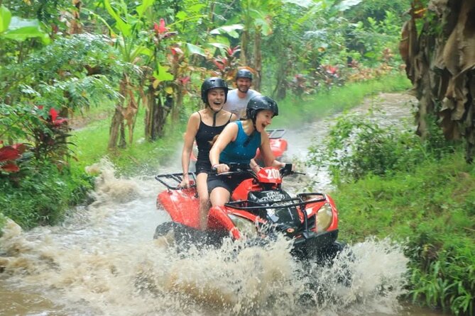 Ubud ATV Ride through Jungle and Waterfalls - The Waterfall Ride and Water-Soaked Surprise