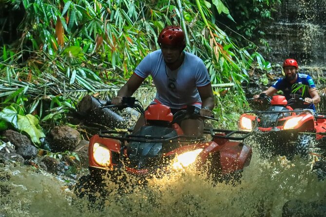 Ubud ATV Ride through River Jungle Rice Fields Puddles - Break Time and Lunch: Towels, Showers, and a Buffet That Keeps You Going