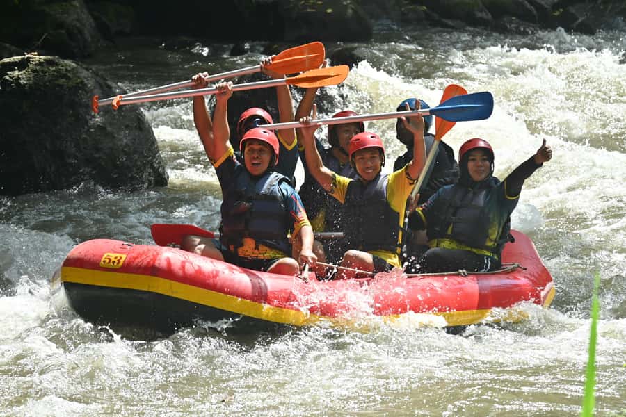Ubud: Ayung River Guided Rafting Adventure with Lunch - Lunch After Rafting: Buffet Food in a Natural Setting