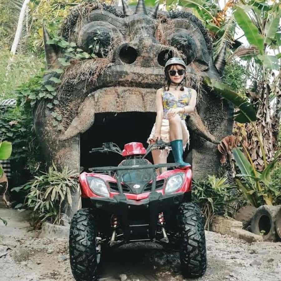 Ubud Bali Fun Atv Quad Bike And With Lunch - Pickup, Small Groups, and Drop-Off Around Ubud, Kuta, Canggu, Sanur