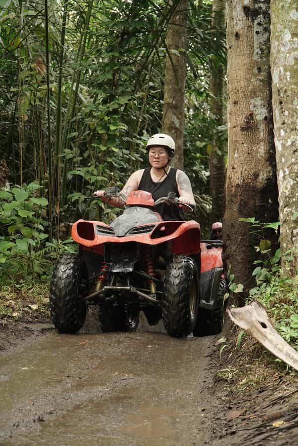 Ubud Bali Fun Atv Quad Bike And With Lunch - Cleanup, Locker, Towel, and Bath Time