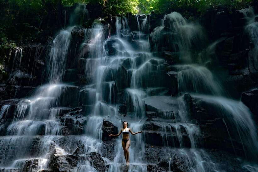 Ubud: Bali Swing hidden waterfall with personal photographer - The early start: pickup, bottled water, and a full 8-hour loop