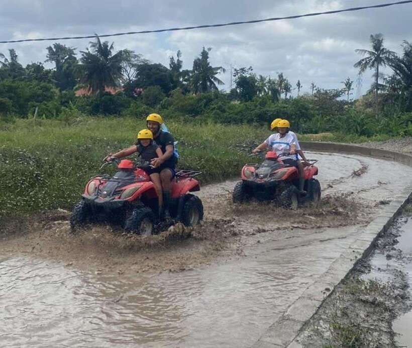Ubud: Barong Face Cave ATV Quad Bike Ride With Lunch - Ubud Break Time and Coffee Tasting (Plus an Optional Refreshment Stop)