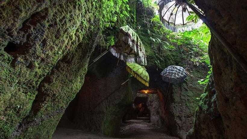 Ubud: Bayad Village, Waterfall and Cave Trek Adventure - Caves and Waterfalls: The Scenic Finale on Foot