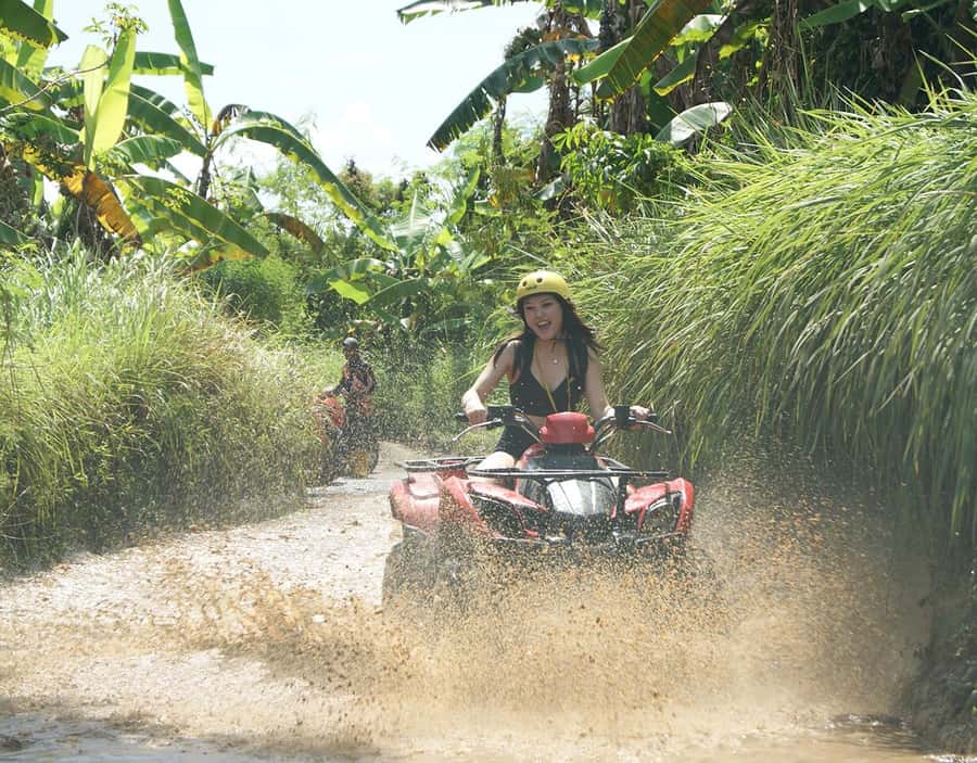 Ubud: Beji River Adventure ATV with Private Tracks - The lunch break at a rice-paddy side café (and why it’s not just a formality)