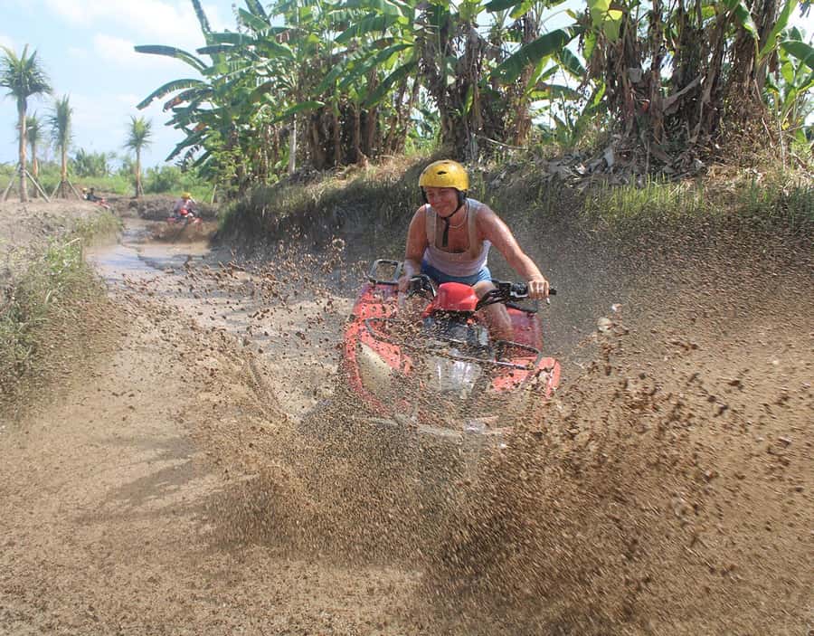Ubud: Beji River Adventure ATV with Private Tracks - The Gorilla Face Cave stop: a quick, memorable structure