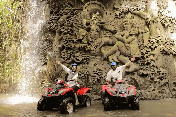 Ubud Full Day ATV Adventure with Rice Terrace and Temple Ritual - ATV at KeepAll Bali Adventure: muddy tracks near Ubud