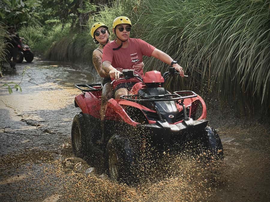 Ubud: Gorilla Face ATV & Batur Natural Hotspring with Lunch - Batur Natural Hot Spring: Soak Time with Lake Batur in View