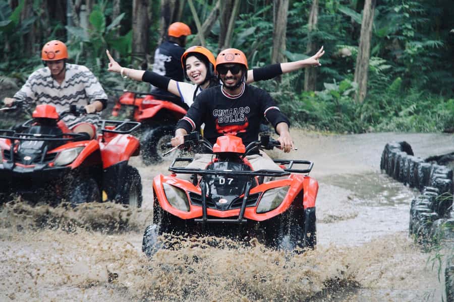 Ubud: Gorilla Face ATV Quad Bike Adventure with Lunch - The Route: Rice Fields, Bamboo Forest, Village Roads, and Jungle Tracks