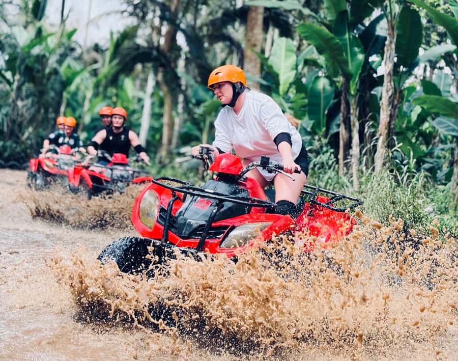 Ubud: Gorilla Face ATV Quad Bike Adventure with Lunch - From Base Camp to Your First Mud Splash