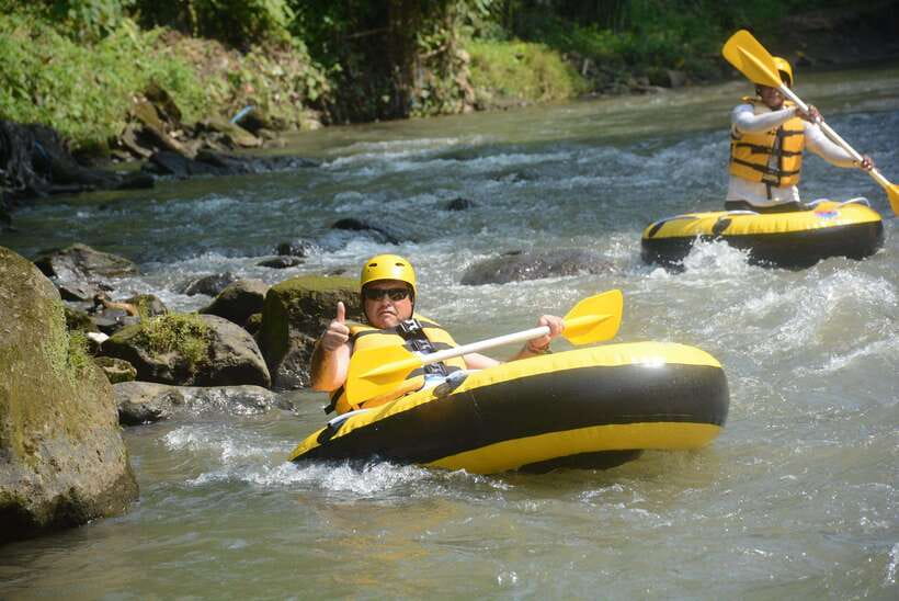 Ubud: Hidden Canyon, Waterfall, River Tubing Adventure Tours - Entering the Plan: Pickup, Briefing, and Getting Ready