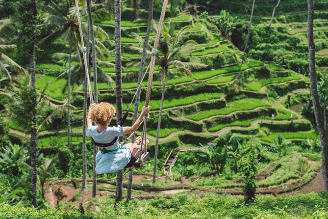 Ubud Hidden Gems Private Tour with Local Expert & Hotel Pickup - Happy Swing Bali: choose your ride and your photo moment
