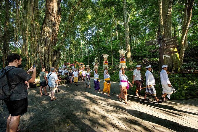 Ubud Highlights Rice Terraces, Temple, Waterfall & Monkeys forest - How the day really works in Ubud