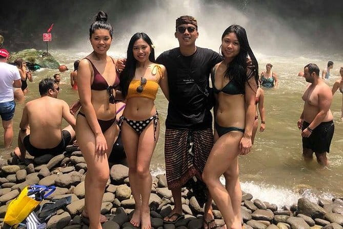 Ubud Highlights Shared Tour – Small Group Full-Day Experience - Goa Raja Waterfall: a quieter walk into cave-like rock (stop 5)