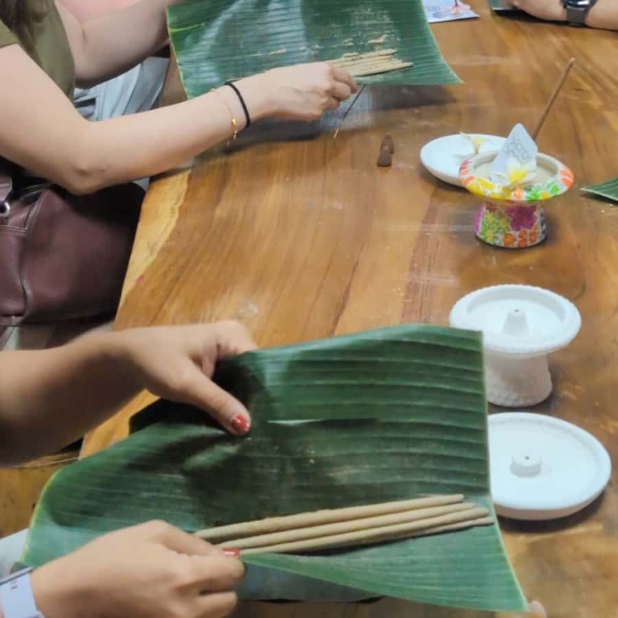 Ubud: Incense Making Workshop. Create Incense From Scratch! - The optional ceramic incense burner add-on (paint it, make it yours)