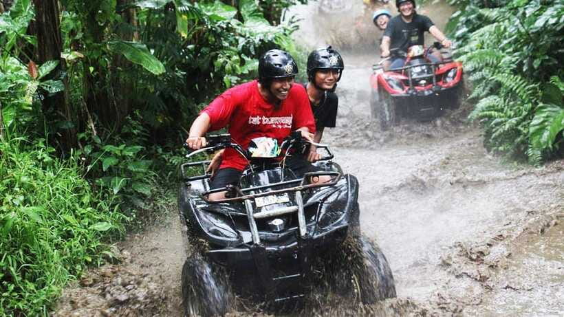 Ubud: Jungle, Rice Fields, River & Muddy Quad Bike Tour - Drop-Off Around Denpasar and Ubud