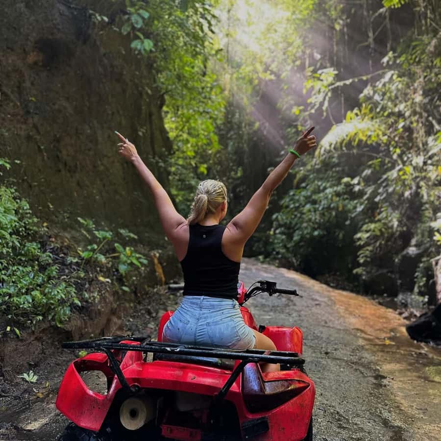 Ubud: Jungle, Waterfall, and Tunnel ATV Tour & Lunch Options - Tandem quads vs riding your own ATV: the comfort reality