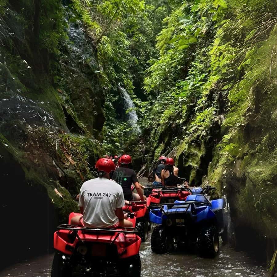 Ubud: Jungle, Waterfall, and Tunnel ATV Tour & Lunch Options - The safety briefing plus that bumpy start you can’t ignore