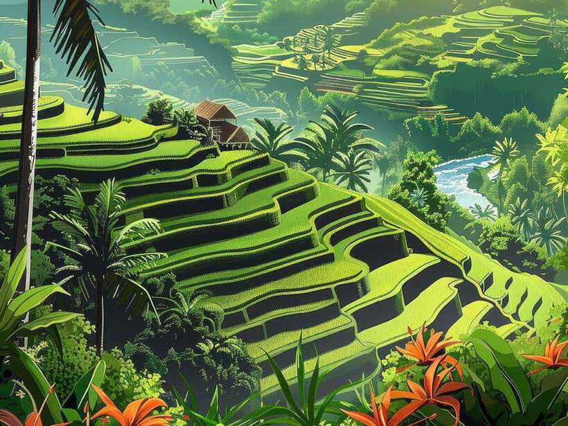 Ubud : Monkey Forest, Rice Terrace, Waterfall / Private Tour - Batuan Temple: mossy walls, ancient stories, and a calmer start