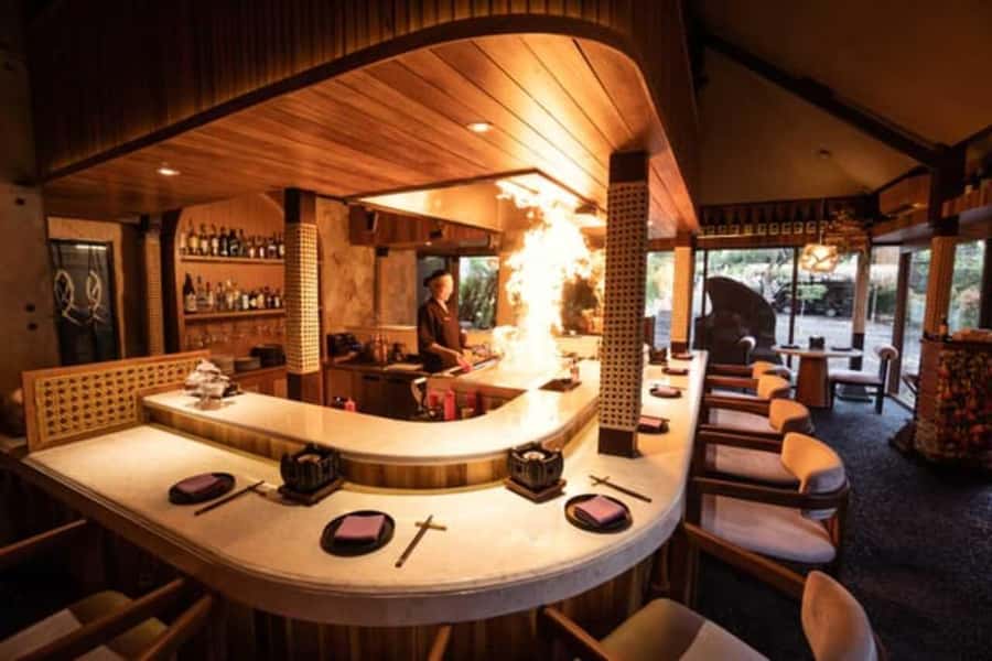 Ubud/Monkey Forest: Shichirin Japanese Grill E-Voucher - Atmosphere and service at Kaamala Resort