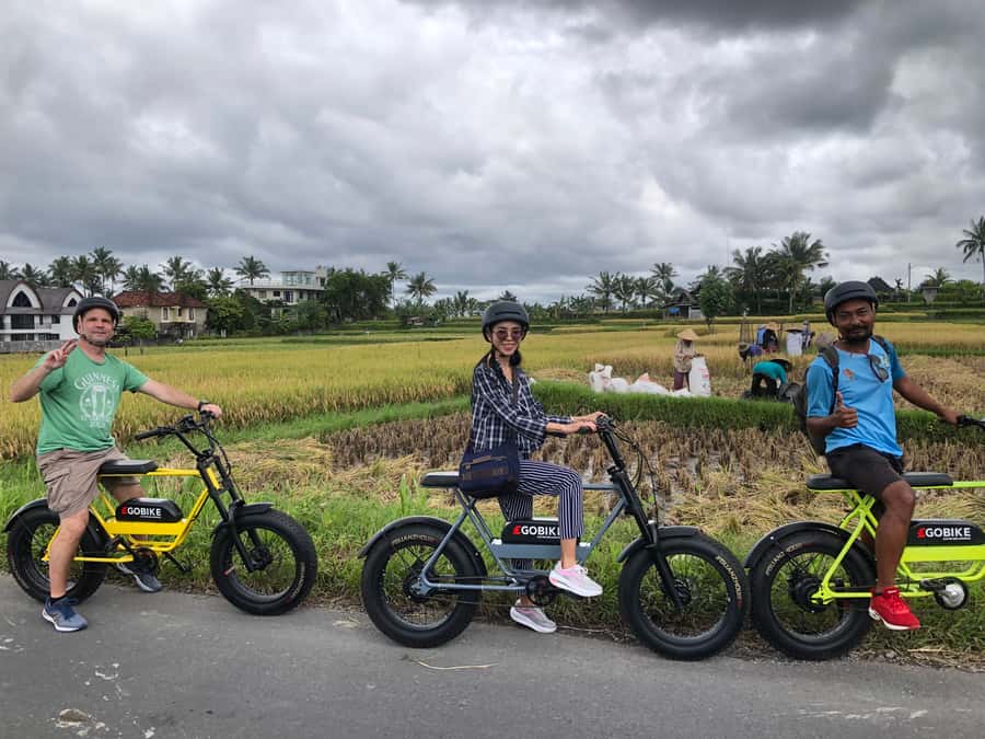 Ubud: Rice Terraces & Villages Half-Day Fat Tire E-Bike Tour - Tegalalang Village: Beyond the Lookout Photo