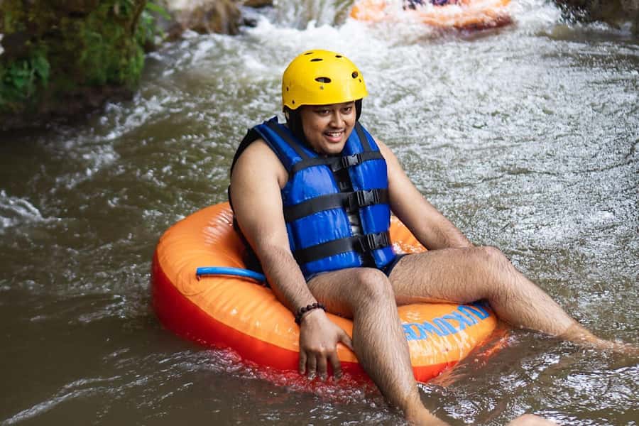 Ubud: River Cave Tubing Adventure & Gorilla ATV Quad Bike - ATV quad bike: practice first, then rice paddies and cave riding
