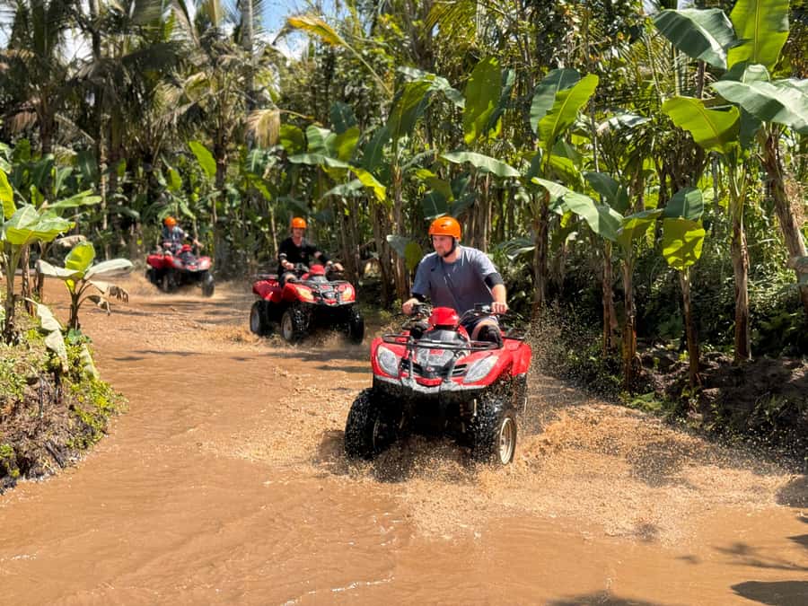 Ubud: River Cave Tubing Adventure & Gorilla ATV Quad Bike - River cave tubing: gentle water, real cooling down, and the gear that matters