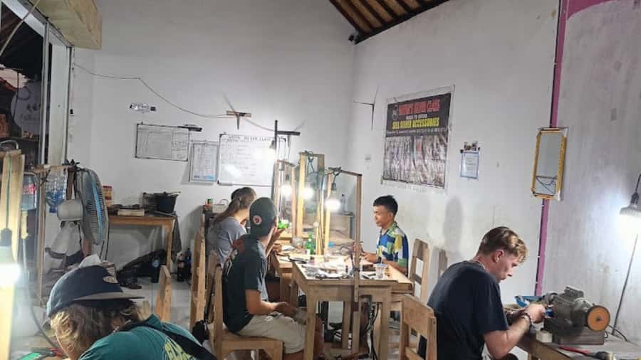 Ubud: Silver Class Making Workshop with 5g of Silver - Price and value: $37 for instruction plus silver you can actually wear