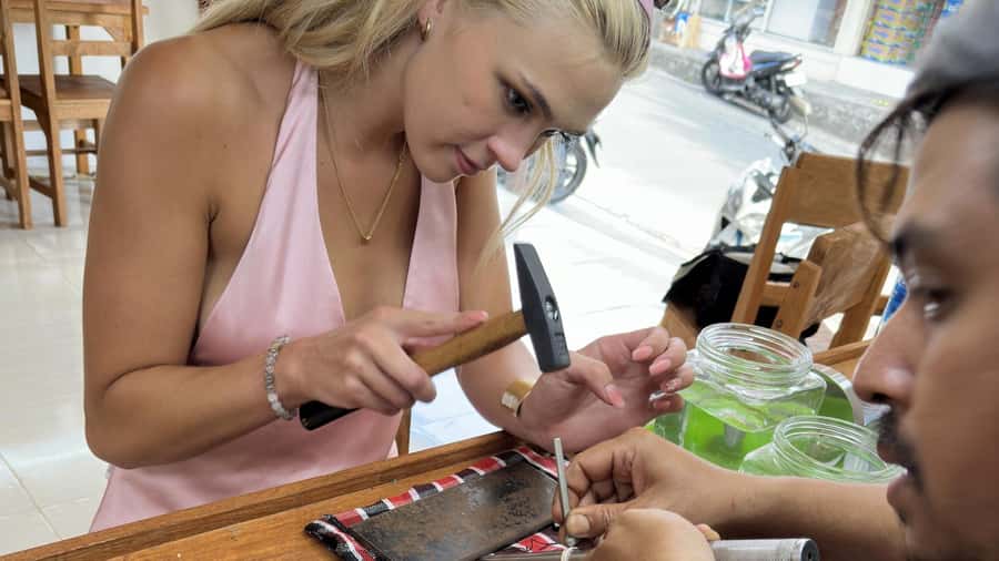 Ubud Silver Experience: 2-Hour Hands-On Jewelry Making Class - Hands-on silver smithing: Sawing to soldering, step by step