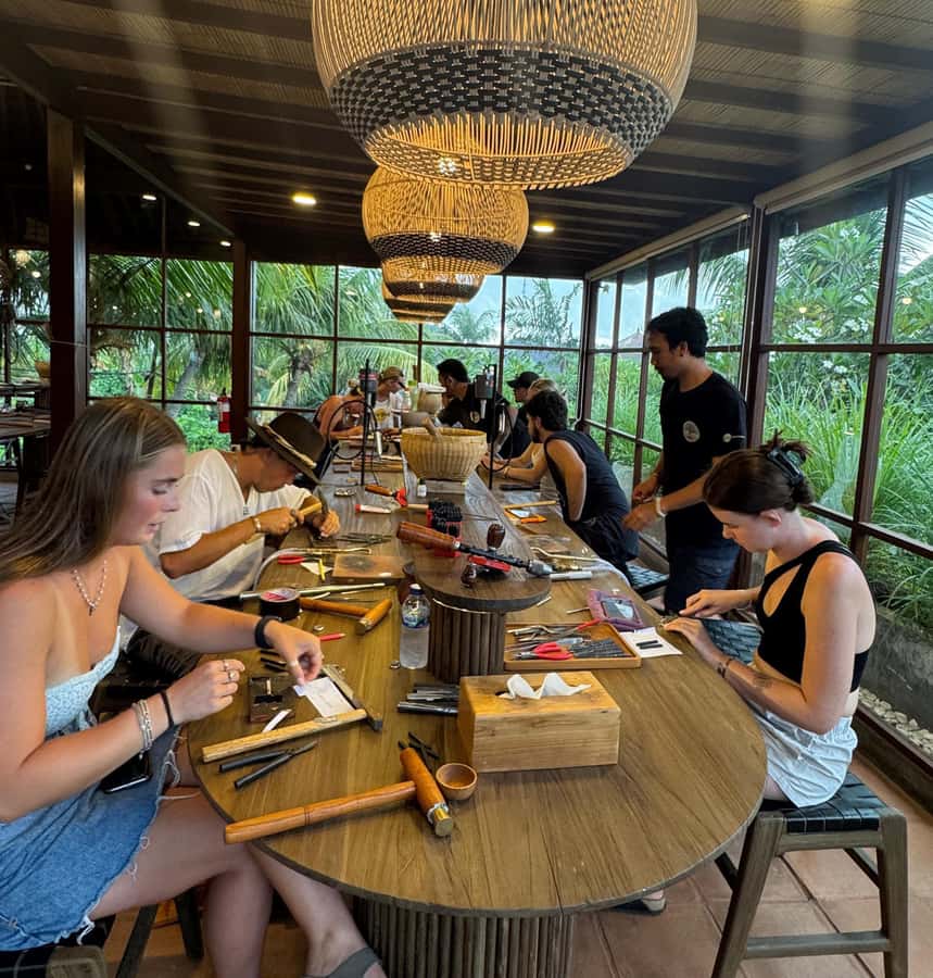 Ubud: Silver Jewelry Making Class with Pool Access - Key points before you go