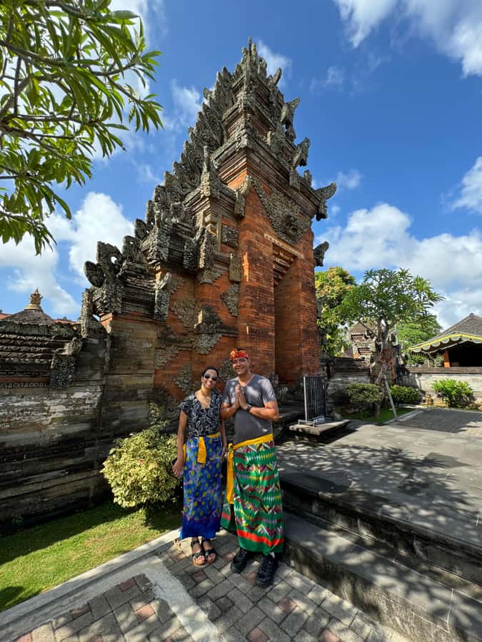 Ubud: Temple, Swing, Waterfall, Rice Terrace & Monkey Forest - Batuan Temple: carvings, royal-era architecture, and respect in practice