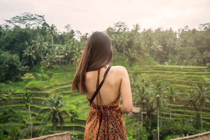 Ubud Tour Waterfall Rice Terrace Temple and Art Village - Ubud Jungle Swing: the adrenaline stop and the photo moment