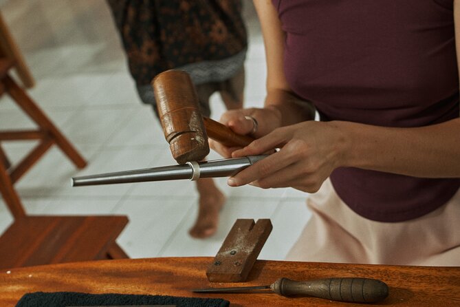 Ubud Town Center Silver Class - Create Your Own Silver Jewelry - Your design choices: ring, pendant, or bracelet