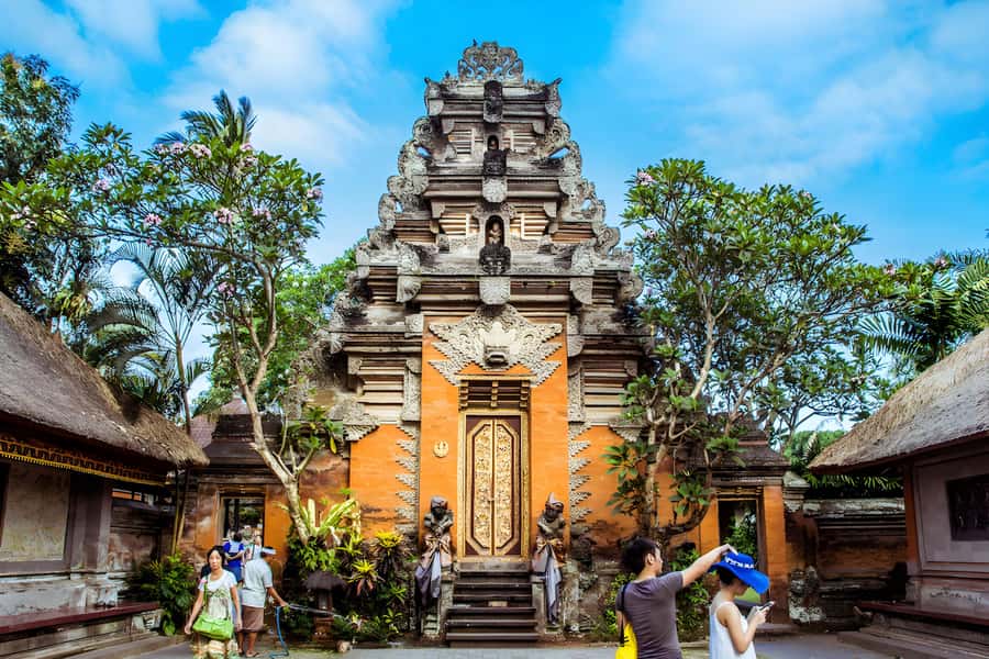 Ubud Village, Waterfall and Kintamani Volcano Private Tour - Sacred Monkey Forest: Close-Up Wildlife and a Temple Inside