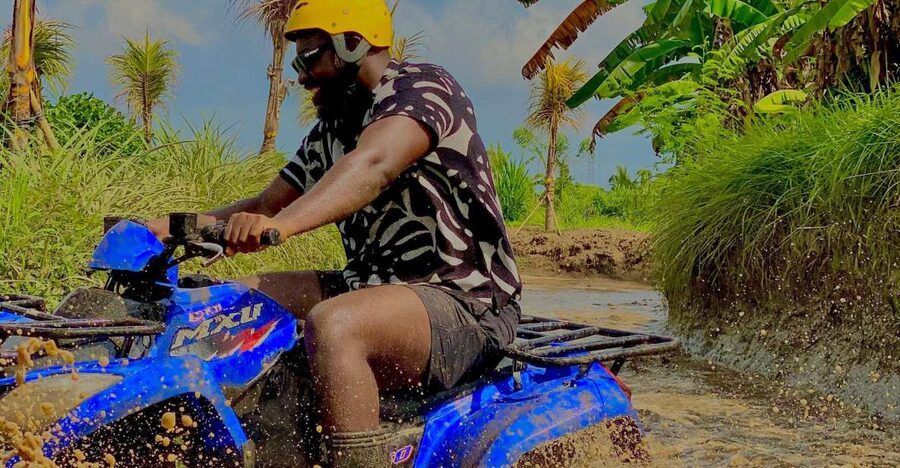 Ubud Waterfall, coffe plantation,and Atv Quad Bike - Kantolampo Waterfall: great photos, but don’t fight the lane