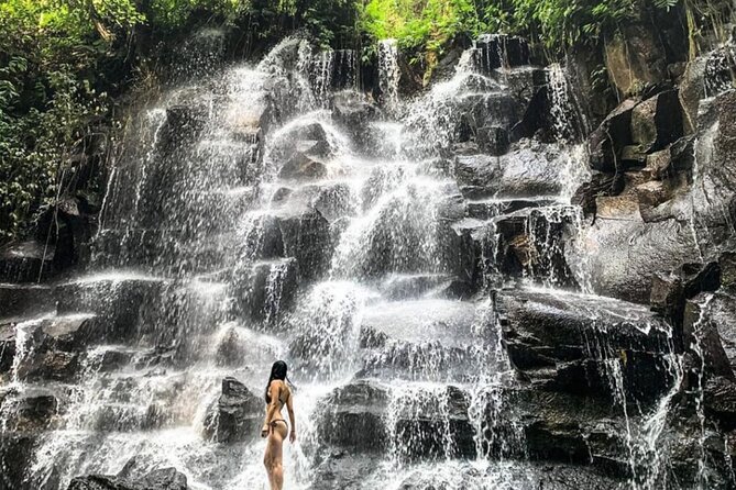 Ubud Waterfalls, Rice Terrace & Jungle Swing - Private Tour - Kanto Lampo Waterfall: tiered rocks and natural pool time