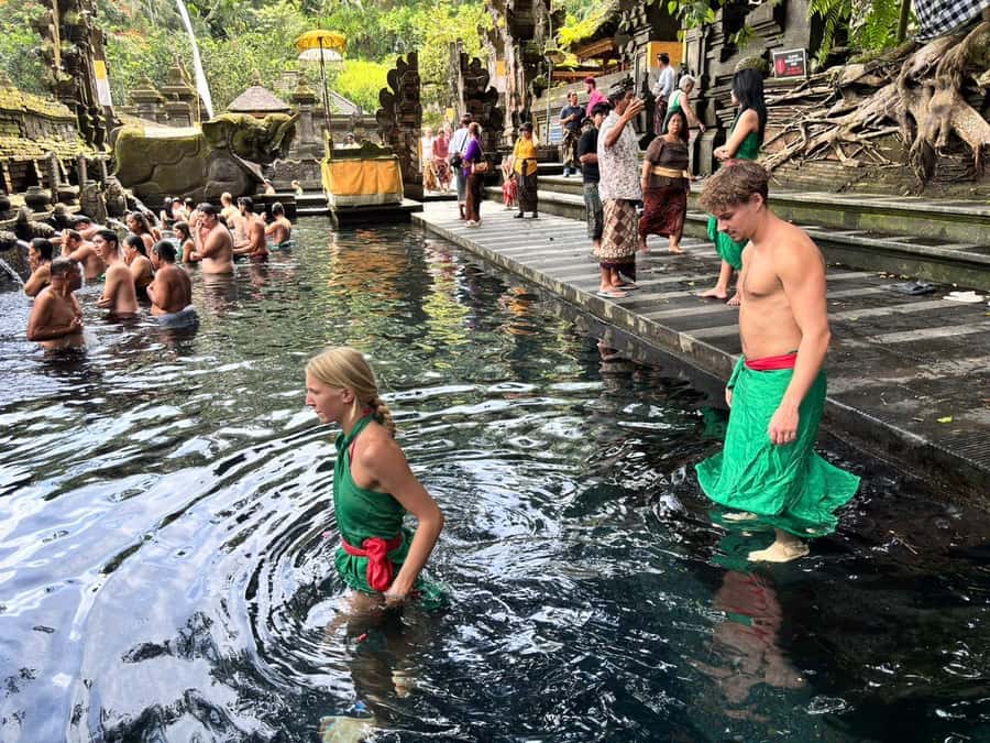 Ubud: Waterfalls, Water Temple & Rice Terraces Private Tour - Tukad Cepung Cave Waterfall: When Light Becomes Part of the Show