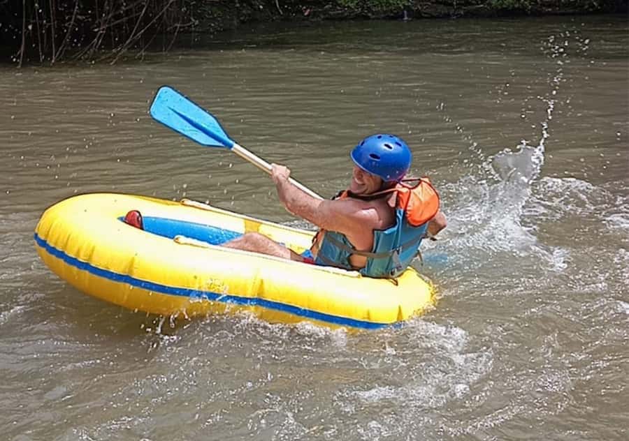 Ubud Wos River Tubing Adventure with Lunch & Hotel Transfers - The 90-Minute Flow: What Happens Once You’re on the River