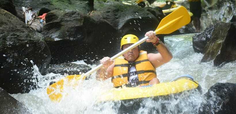 Ubud Wos River Tubing Adventure with Lunch & Hotel Transfers - Low Water Reality: When Rocks Become the Main Character
