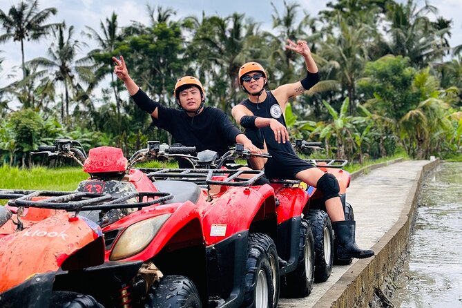 Ubud Zip-Line Adventure, Rice Terrace & ATV Quad Bike - Lunch, showers, and the sane pace between adrenaline