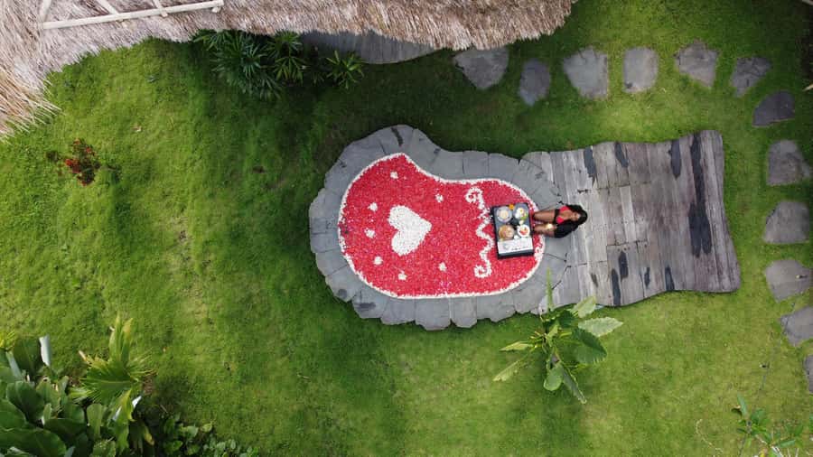 Wanderlust birthday photo and video with drone and Editing - Tegallalang rice terraces: why this stop works for photos
